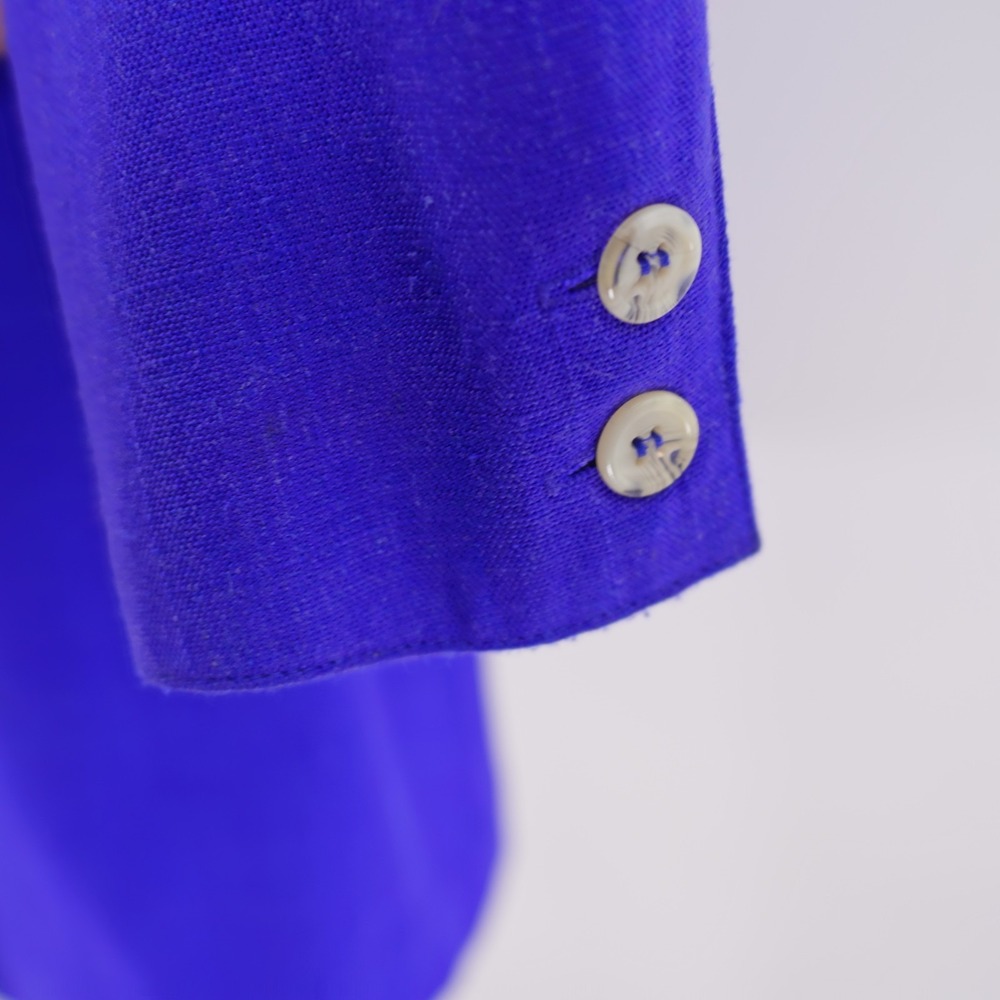 Patchington Purple‎ Polyester Linen Basketweave 2… - image 3